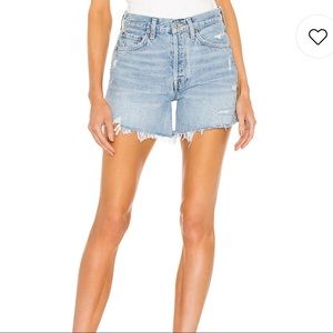 NEW Agolde Vintage Parker Short Long Jean Shorts - Swapmeet